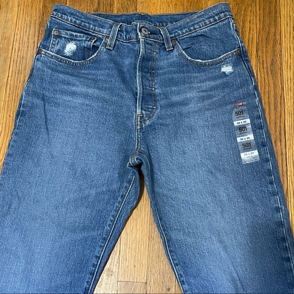 Levi's Denim - Levi’s 501 high waist straight leg jeans 30x30 NEW